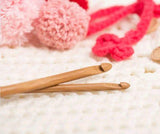 12 Piece Bamboo Crochet Hook Set - Casz's Country Craft's