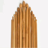 12 Piece Bamboo Crochet Hook Set - Casz's Country Craft's