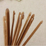 Bamboo Single Bamboo Crochet Hook Of Your Choice - Casz's Country Craft's