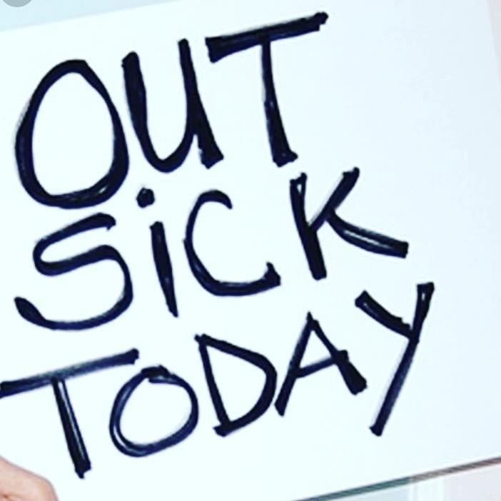 Off Sick Closed – Casz's Country Craft's