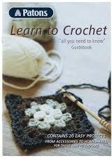 Book 1257 - Patons Learn To Crochet Book - Casz's Country Craft's 