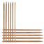 Bamboo, 55 Piece Set 13 cm - 6 Inch Long Double Pointed Knitting Needle (DPN's) Set - Casz's Country Craft's 