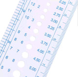 Single Pack - Knitting Gauge Ruler - Casz's Country Craft's 