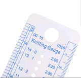 Single Pack - Knitting Gauge Ruler - Casz's Country Craft's 