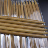 Bamboo 20 cm Long Double Pointed DPNs Knitting Needles Assorted Sizes - Casz's Country Craft's 