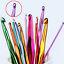 12 Piece Chromatic Coloured Aluminum Crochet Hook Set AU Stock - Casz's Country Craft's 