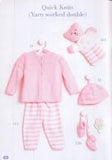 Book 5000 - Patons Complete Wardrobe Of Hand Knits For Baby - Casz's Country Craft's 