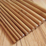 12 Piece Bamboo Crochet Hook Set - Casz's Country Craft's 