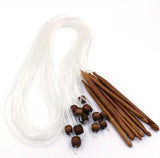 Bamboo 12 Piece Tunisian Crochet Set - Casz's Country Craft's 