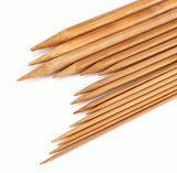 Bamboo 20 cm Long Double Pointed DPNs Knitting Needles Assorted Sizes - Casz's Country Craft's 