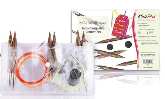 Knit Pro KP20603 Symfonie (IC) Interchangeable Chunky Knitting Needle Set - Casz's Country Craft's 
