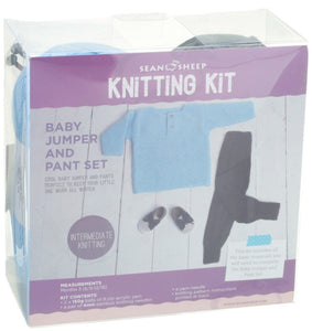 Knitting Baby Children Kit Jumper And Pant Set - Casz's Country Craft's 