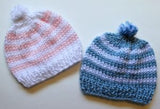 Vintage Newborn Beanie Pattern